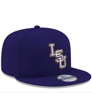 New New Era 9Fifty Purple LSU Snapback Hat